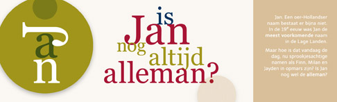 Link naar infographic over de voornaam Jan
